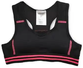 BIG W Brilliant Basics Girls Active Crop - Black offer