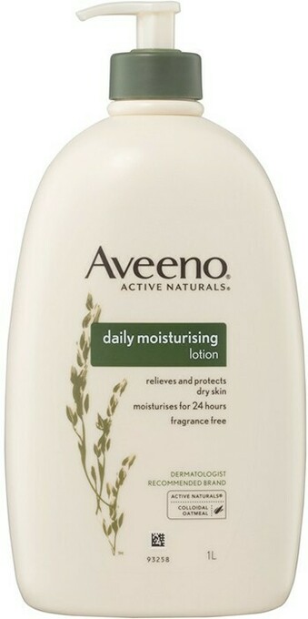 BIG W Aveeno Active Naturals Daily Moisturising Lotion 1L offer