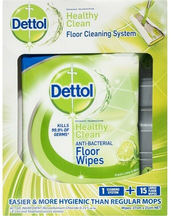 BIG W Dettol Floor Cleaning System offer