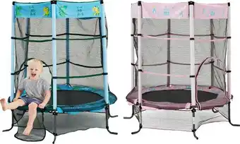 BIG W Action Sports 4.5ft Trampoline in Princess Castle or Dinosaur Time^ offer