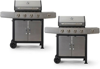 BIG W Contempo 4-Burner Premium Hooded BBQ offer