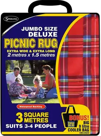 Sperling Jumbo Picnic Rug 1.5m x 2m