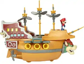 BIG W Nintendo Super Mario Deluxe Bowser's Ship Playset^ offer