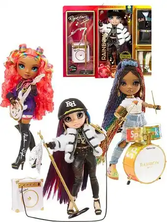 BIG W Rainbow High Rockstar Dolls offer