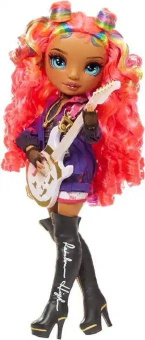 BIG W Rainbow High Rockstar Doll - Carmen Major offer