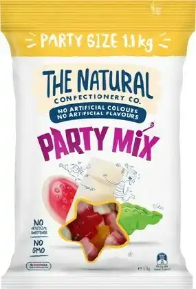 BIG W The Natural Confectionery Co. Bulk Bag 1.1kg - Party Mix offer