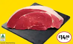 IGA Australian Whole Beef Rump offer