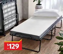 ALDI Fold Away Bed offer