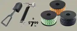 ALDI Camp tools or rope offer