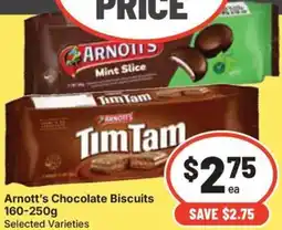 IGA Arnott's chocolate biscuits offer