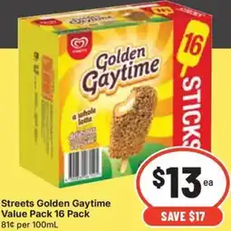 IGA Streets golden gaytime offer