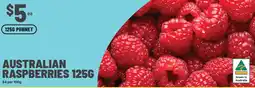IGA Australian raspberries offer