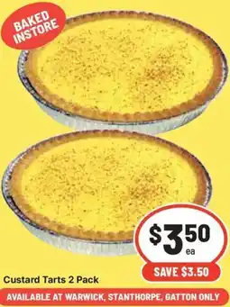 IGA Custard tarts offer
