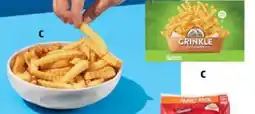 ALDI Seasons pride frozen crinkle cut chips offer