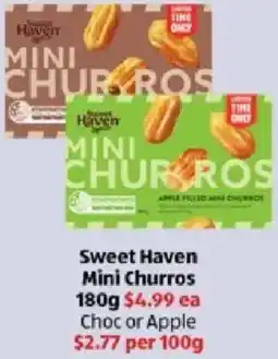 ALDI Sweet haven mini churros offer