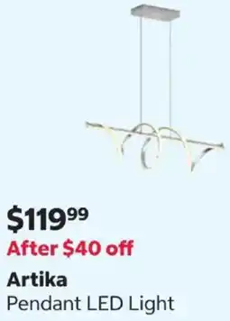 Costco Pendant led light offer