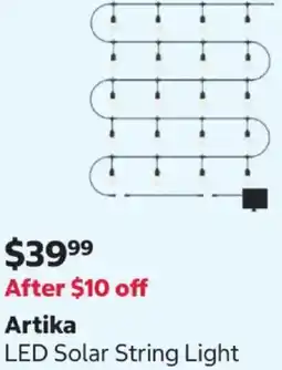 Costco Led solar string light offer