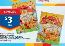 ALDI Teddy tots biscuits offer