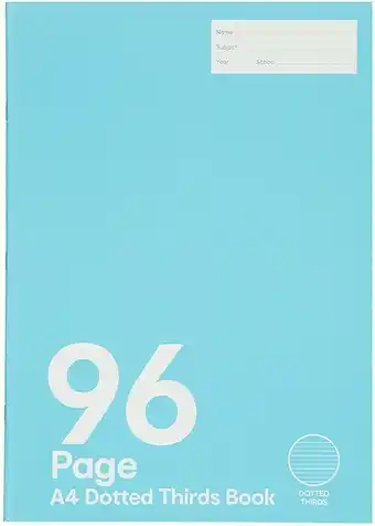 A4 Dotted 3rd Book - 96 Pages