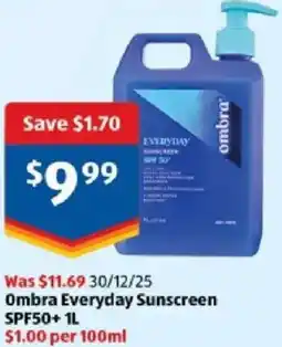 ALDI Everyday Sunscreen offer