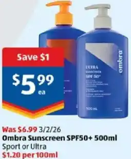 ALDI Sunscreen offer