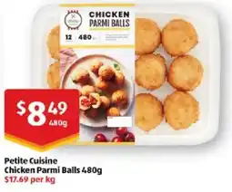 ALDI Chicken parmi balls offer