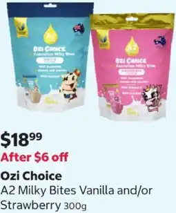 Costco A2 milky bites vanilla and/or strawberry offer