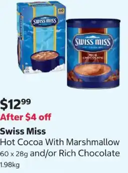 Costco Hot cocoa with marshmallow and/or rich chocolate offer