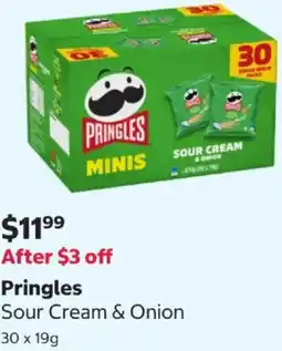 Costco Pringles sour cream sonion offer