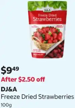 Costco Freeze dried strawberries offer