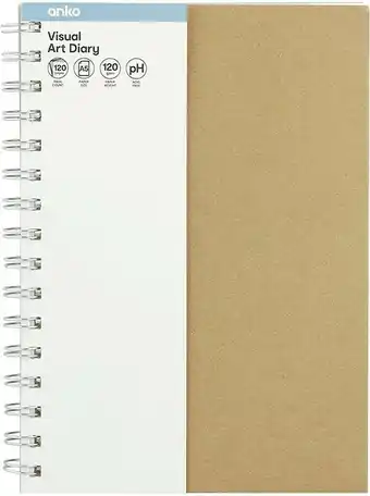 Kmart A5 Visual Art Diary offer