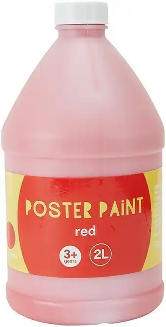 Kmart 2 Litres Paint - Red offer