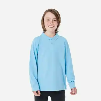 Kmart School Long Sleeve Polo T-shirt offer