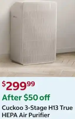 Costco Cuckoo 3-stage h13 true hepa air purifier offer