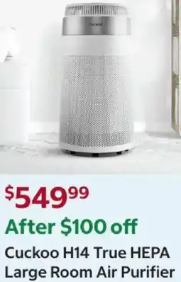 Costco H14 true hepa large room air purifier offer