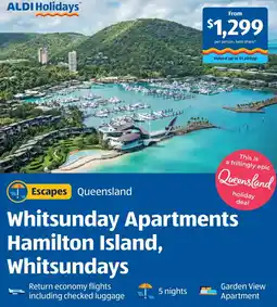 ALDI Whitsunday apartments hamilton island, whitsundays offer