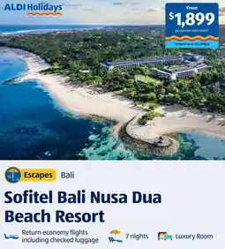 ALDI Sofitel bali nusa dua beach resort offer