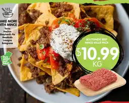 Spudshed Bolognese beef mince offer