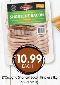Spudshed D'orsogna shortcut bacon rindless offer