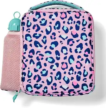 Kmart Pink Leopard Insulated Case & Bottle Set offer