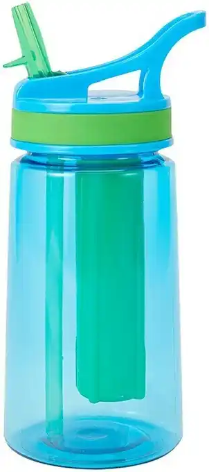 Kmart 430ml Blue Mini Flared Drink Bottle offer