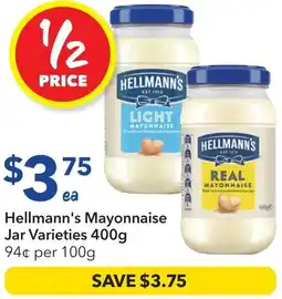 Ritchies Hellmann's mayonnaise jar offer