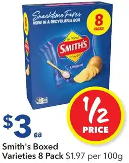 Ritchies Smith's boxed offer