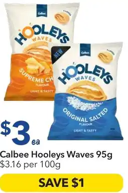 Ritchies Calbee hooleys waves offer