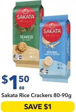 Ritchies Sakata rice crackers offer