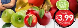 Spudshed Apples prepacked offer