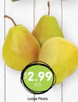 Spudshed Loose pears offer