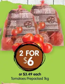 Spudshed Tomatoes offer