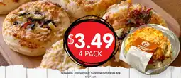 Spudshed Hawaiian, jalapenos or supreme pizza rolls offer