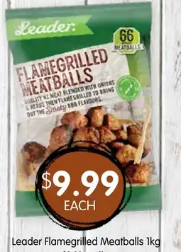 Spudshed Leader Flamegrilled Meatballs offer